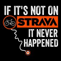 If Its Not On Strava It Never Happened Funny Cyclist Dad Gift Backpack