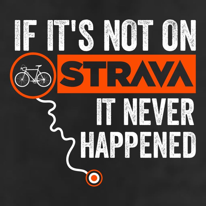 If Its Not On Strava It Never Happened Funny Cyclist Dad Gift Trucker Hat