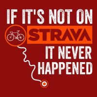 If Its Not On Strava It Never Happened Funny Cyclist Dad Gift Sustainable Beanie