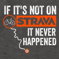 If Its Not On Strava It Never Happened Funny Cyclist Dad Gift Vector Backpack