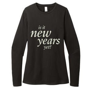 Is It New Years Yet New Womens CVC Long Sleeve Shirt