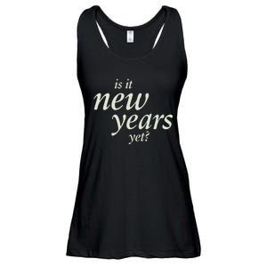 Is It New Years Yet New Ladies Essential Flowy Tank