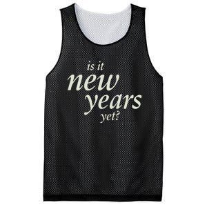 Is It New Years Yet New Mesh Reversible Basketball Jersey Tank