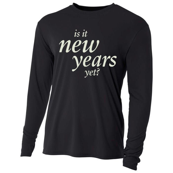 Is It New Years Yet New Cooling Performance Long Sleeve Crew