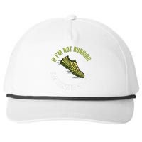 If Im Not Running Im Thinking About It Marathon Runner Snapback Five-Panel Rope Hat