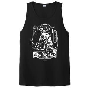 If It's Not All Over Your Face you're eating it wrong PosiCharge Competitor Tank