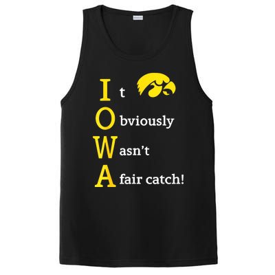 Iowa It Obviously WasnT A Fair Catch PosiCharge Competitor Tank