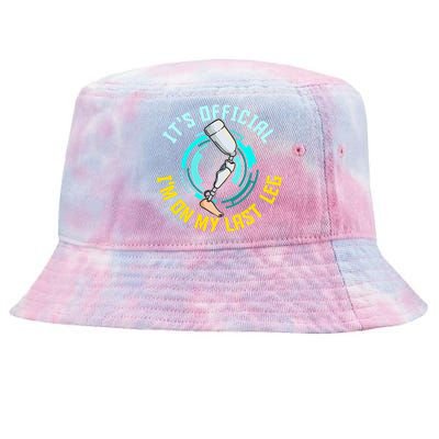 It's I'm On My Last Leg Prosthetic Tie-Dyed Bucket Hat