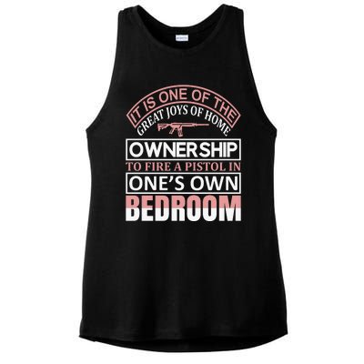 It Is One Of The Great Joys Of Home Owner Ship Ladies PosiCharge Tri-Blend Wicking Tank