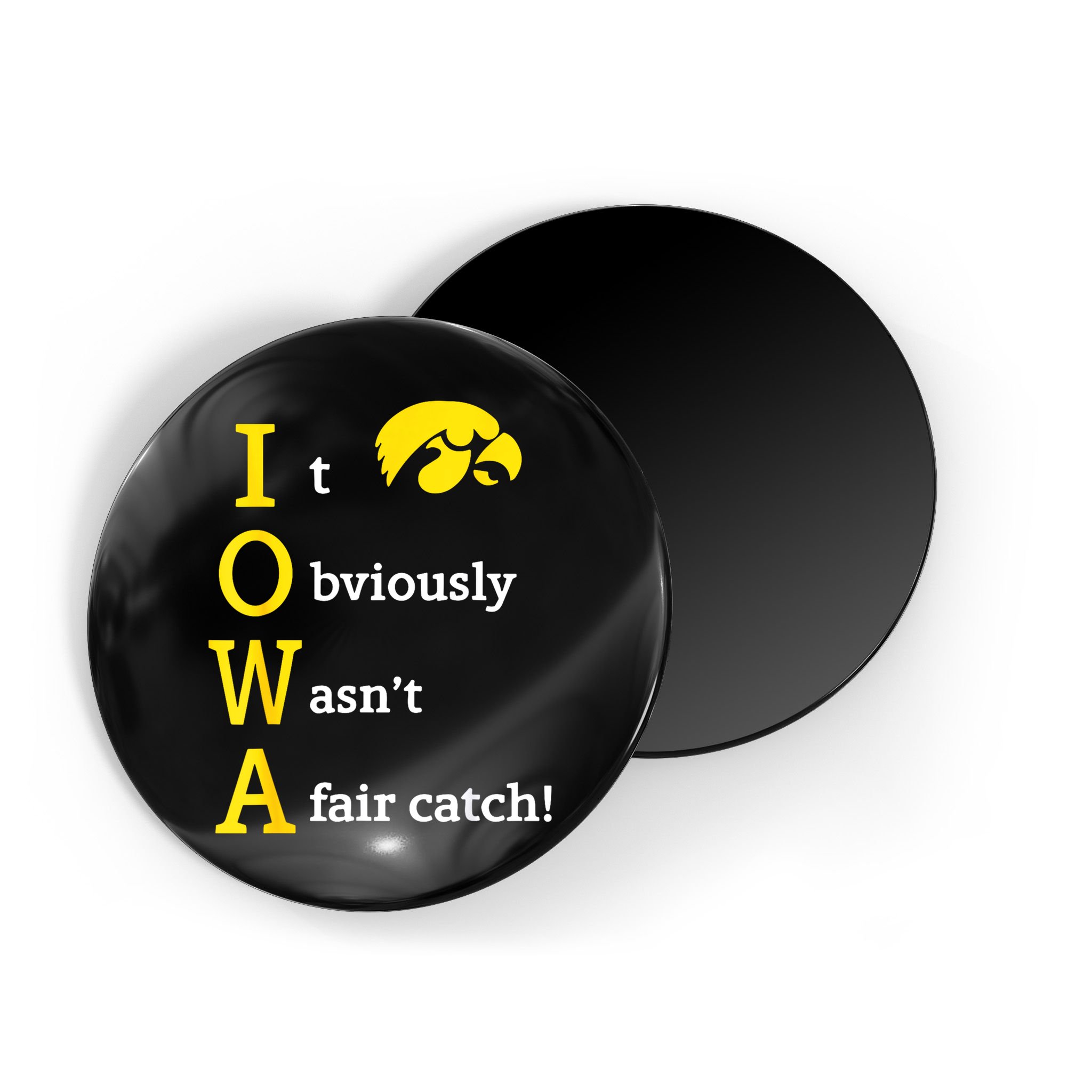 Iowa It Obviously Wasn’T A Fair Catch Magnet