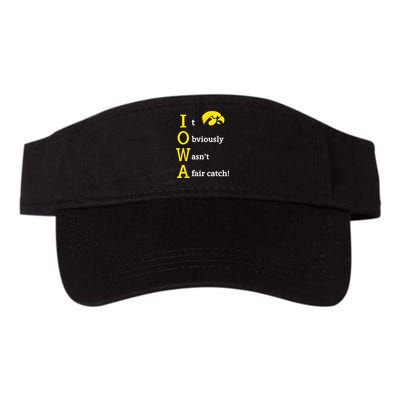 Iowa It Obviously Wasn’T A Fair Catch Visor