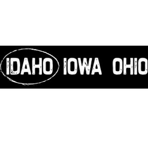 Idaho Iowa Ohio Funny Mistaken Wrong State Love Boise Bumper Sticker