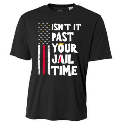 IsnT It Past Your Jail Time? Funny Sarcastic Quote Cooling Performance Crew T-Shirt