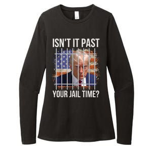 isn't it past your jail time Womens CVC Long Sleeve Shirt