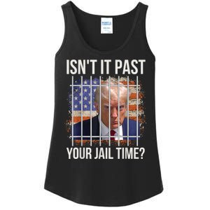 isn't it past your jail time Ladies Essential Tank