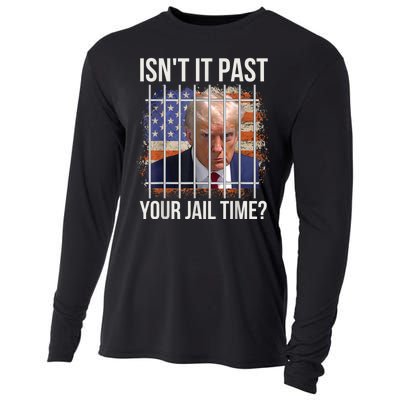 isn't it past your jail time Cooling Performance Long Sleeve Crew