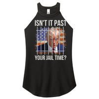 isn't it past your jail time Women's Perfect Tri Rocker Tank