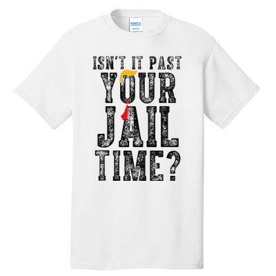 IsnT It Past Your Jail Time Funny Sarcastic Quote Tall T-Shirt