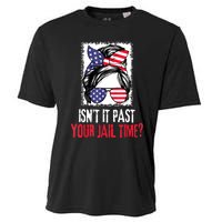 IsnT It Past Your Jail Time? Funny Sarcastic Quote Cooling Performance Crew T-Shirt