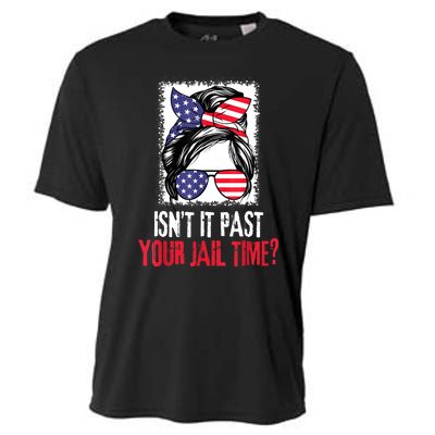 IsnT It Past Your Jail Time? Funny Sarcastic Quote Cooling Performance Crew T-Shirt