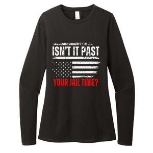 IsnT It Past Your Jail Time Funny Prisoner Womens CVC Long Sleeve Shirt