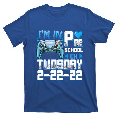 Im In PreSchool On Twosday Tuesday 22222 Video Games Meaningful Gift T-Shirt