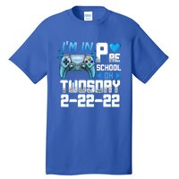 Im In PreSchool On Twosday Tuesday 22222 Video Games Meaningful Gift Tall T-Shirt