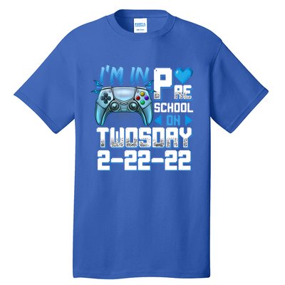 Im In PreSchool On Twosday Tuesday 22222 Video Games Meaningful Gift Tall T-Shirt