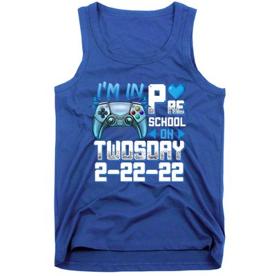 Im In PreSchool On Twosday Tuesday 22222 Video Games Meaningful Gift Tank Top