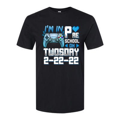 Im In PreSchool On Twosday Tuesday 22222 Video Games Meaningful Gift Softstyle CVC T-Shirt