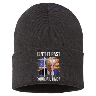 Isnt It Past Your Jail Time Sustainable Knit Beanie