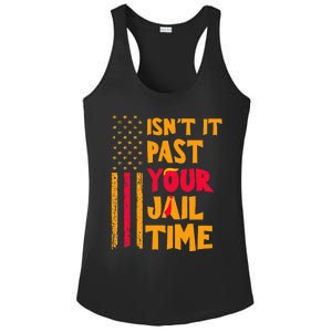 IsnT It Past Your Jail Time Funny Ladies PosiCharge Competitor Racerback Tank