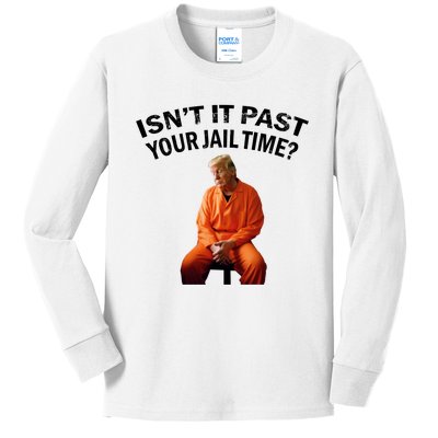 IsnT It Past Your Jail Time Kids Long Sleeve Shirt