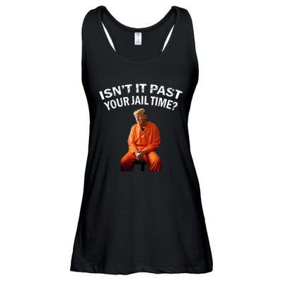 IsnT It Past Your Jail Time Ladies Essential Flowy Tank