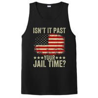 IsnT It Past Your Jail Time America Flag Design PosiCharge Competitor Tank