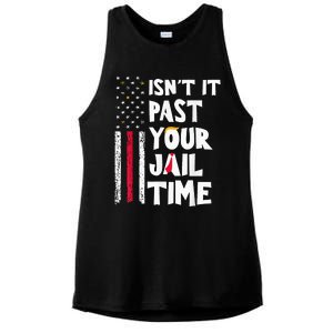 IsnT It Past Your Jail Time Ladies PosiCharge Tri-Blend Wicking Tank