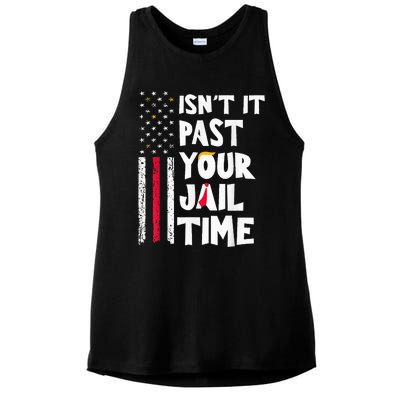 IsnT It Past Your Jail Time Ladies PosiCharge Tri-Blend Wicking Tank