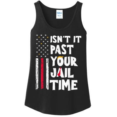 IsnT It Past Your Jail Time Ladies Essential Tank