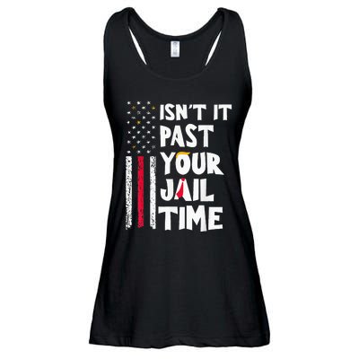 IsnT It Past Your Jail Time Ladies Essential Flowy Tank