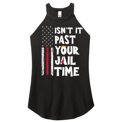 IsnT It Past Your Jail Time Women's Perfect Tri Rocker Tank