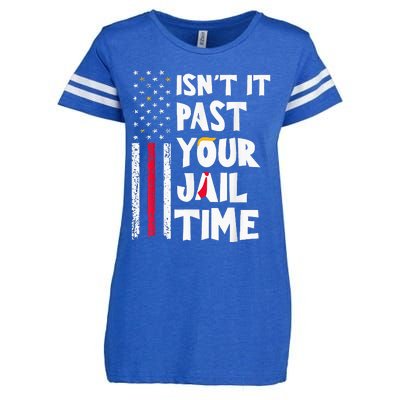 IsnT It Past Your Jail Time Enza Ladies Jersey Football T-Shirt