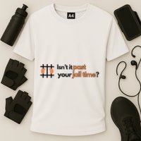 Isnt It Past Your Jail Time Anti Trump Oscars Cooling Performance Crew T-Shirt