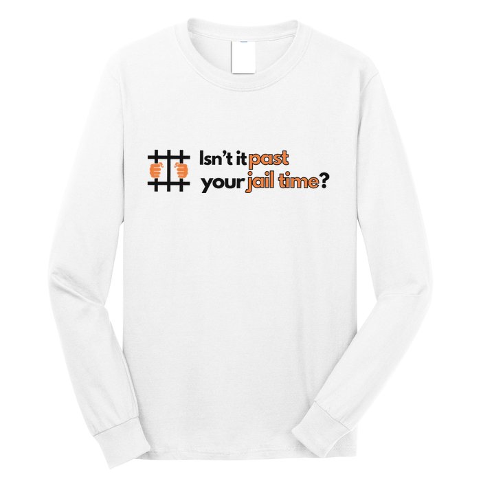 Isnt It Past Your Jail Time Anti Trump Oscars Long Sleeve Shirt