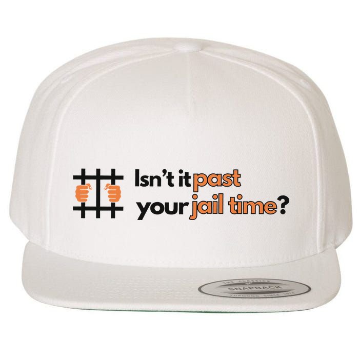 Isnt It Past Your Jail Time Anti Trump Oscars Wool Snapback Cap