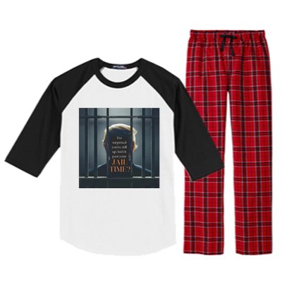 IsnT It Past Your Jail Time Raglan Sleeve Pajama Set