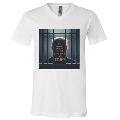 IsnT It Past Your Jail Time V-Neck T-Shirt