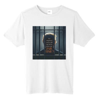 IsnT It Past Your Jail Time Tall Fusion ChromaSoft Performance T-Shirt