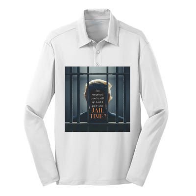 IsnT It Past Your Jail Time Silk Touch Performance Long Sleeve Polo