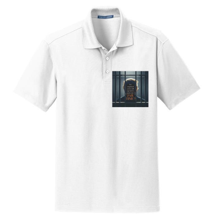 IsnT It Past Your Jail Time Dry Zone Grid Polo