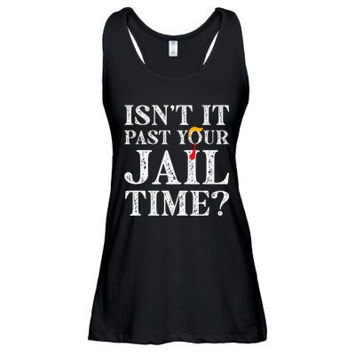 Isn’T It Past Your Jail Time Funny Ladies Essential Flowy Tank